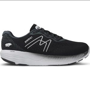 KARHU Womens Ikoni Ortix 2.0 Black White Silver Running Shoes Active Gym Size 8